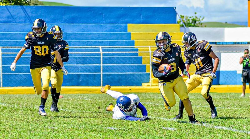 Caraguá Ghostship disputa semifinal do Paulista de Futebol Americano dia 11 de junho