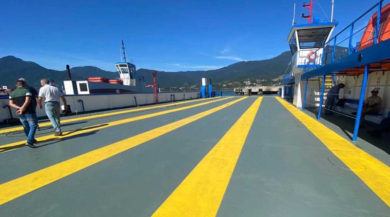 Balsa FB-29 volta a operar na Travessia Ilhabela – São Sebastião