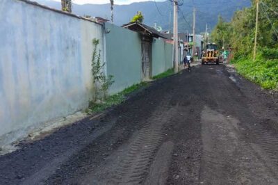 São Sebastião e Governo do Estado de São Paulo executam serviços de infraestrutura asfáltica na Baleia Verde