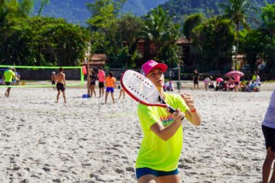 São Sebá Open de Beach Tennis reúne mais de 300 competidores na Praia de Maresias