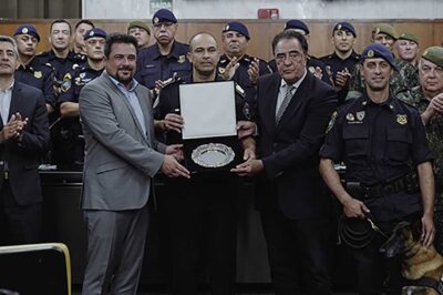 São Sebastião participa de homenagem à Guarda Civil Metropolitana por atuação na calamidade de fevereiro