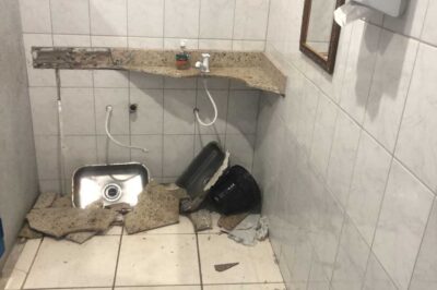 Centro de Apoio Educacional da Vila Amélia em São Sebastião é alvo de vandalismo durante final de semana