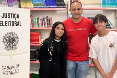 Estudantes da rede municipal participam da eleição do Parlamento Jovem de São Sebastião