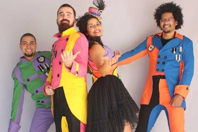 OssoBanda faz show de abertura do RecreArte em Caraguatatuba