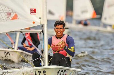 Jovens velejadores sebastianenses conquistam resultados positivos no Campeonato Brasileiro da Classe ILCA 2024